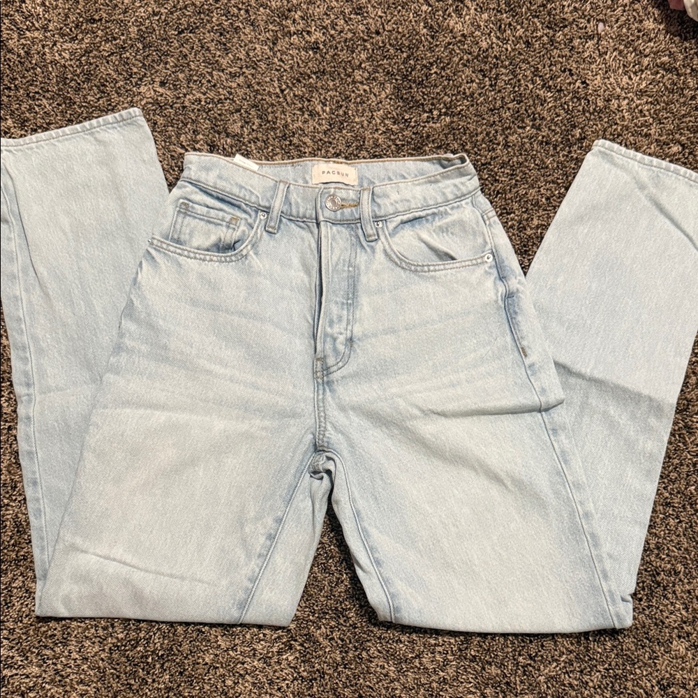 PacSun High Rise Light Wash Jeans